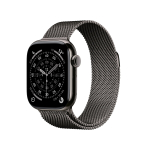 Smartwatch Apple Watch Series 11 GPS + Cellular 42mm Slate titaankorpusega ja Slate Milano aasaga, 64 GB, OLED, 374x446 px