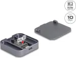 V&auml;line magnetiline korpus DELOCK USB USB-C 10 Gbps 1 x M.2 NVMe v&otilde;i SATA SSD jaoks (mudel 42032)