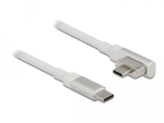 Delock Magnetic Thunderbolt 3 USB-C kaabel, 4K 60 Hz, nurga all, 1,2 m