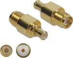 Traadipistik DeLOCK 89959 SMA MCX Kuldne