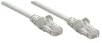 Intellinet v&otilde;rguparanduskaabel, Cat6, 10 m, hall, CCA, U/UTP, PVC, RJ45, kullatud kontaktidega, takistustevaba, kaitsetupsuga, eluaegne garantii