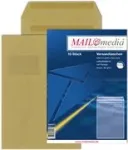 &Uuml;mbrik MAILmedia C5 pruun 90 g/m&sup2;, 50 tk pakendis