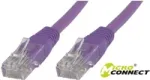 Microconnect UTP Cat6, 7,5 m v&otilde;rgukaabel lilla U/UTP (UTP)