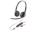 Peakomplekt POLY Blackwire C3225 Stereo USB-C juhtmega kontorik&otilde;nekeskus