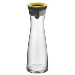 WMF Basic veekarahvin 1,0 kuldne disain, Karahvin, 1 L, Kuldne, Must, L&auml;bipaistev, Klaas, &Uuml;mar, K&ouml;hler & Wilms