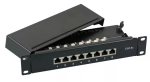 Patch-paneel EFB Elektronik 37737SW.8 RJ-45 10000 Mbit/s Must 1U