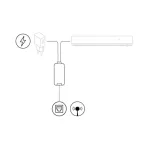Nice HubNetworklinki kaabel Fibaro Yubii HC3L jaoks