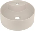 DEANTE Granite Composite Countertop Washbasin with Space for Tap, Graphite