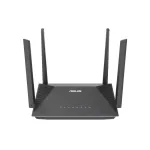 ASUS RT-AX52 AX1800 AiMesh juhtmevaba ruuter Gigabit Ethernet Kaheriba (2,4 GHz / 5 GHz) Must