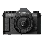 Yashica FX-D S300 kompaktne digikaamera, 50 MP, 4K, must