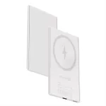 Evelatus 3000mAh Power Bank Super Slim With Wireless Charging EVEP03PBSSW White
