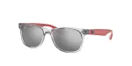 Ray-Ban Junior RJ9052S70636G Laste p&auml;ikeseprillid, l&auml;bipaistev sinine, helesinine gradient, 48 mm