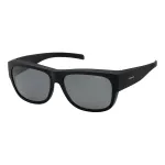 Polaroid Ancillaries PLD9003SDL5 Unisex Ristk&uuml;likukujulised P&auml;ikeseprillid - Matt Must Raam, Hallid Polariseeritud L&auml;&auml;tsed