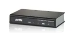 ATEN VS182A 2-pordine True 4K HDMI heli-/videojagaja, 1x HDMI-sisend, 2x HDMI-v&auml;ljundit, 4K x 2K, HDCP 1.4, must