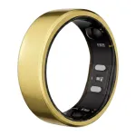 RingConn Smart Ring Gen2 King Gold Size 12 - Sleep & Fitness Tracking Wearable with Heart Rate Monitor