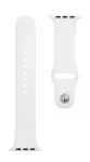 Taktikaline Apple silikoonist kellarihm Watch 1/2/3/4/5/6/7/SE 42/44/45mm valge