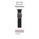 Mobilize Silicon Watch Band - Magnetic - for Apple 42/44/45/49mm - Black