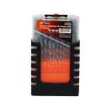 AWTOOLS koobaltmetallist puuriterade komplekt 19 tk 1.0-10.0mm HSS-Co M35 DIN 338