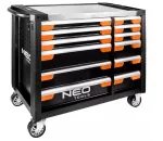 T&ouml;&ouml;kojakapp NEO tools PRO 12 sahtlit 84-225, vastupidav terasest t&ouml;&ouml;riistade hoiustamine