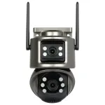 INNE ICSEE-W62SD-2 v&auml;listingimustes kasutatav PTZ IP-kaamera kahe 3MP objektiiviga, t&auml;isv&auml;rvilise &ouml;&ouml;visiooniga, Wi-Fi, kahesuunalise heliga, IP66