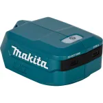 Makita ADP15 18V LXT USB-adapter kahe USB-pordiga, 2,1A porti kohta, &uuml;lekoormuskaitsega, must
