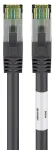 V&otilde;rgukaabel Wentronic 66719 Cat8.1 S/FTP 0,25 m Must