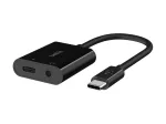 Belkin NPA004BTBK USB 3.2 Gen 1 (3.1 Gen 1) Type-C liideshubi, must