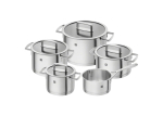 ZWILLING Vitality - 5-osaline roostevabast terasest potikomplekt klaasist kaantega (66460-000-0)