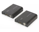 DIGITUS HDMI KVM Extender, 120 m &uuml;le v&otilde;rgukaabli (Cat 5, 5E, 6), Full HD, 1080p