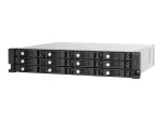 QNAP TL-R1220Sep-RP HDD/SSD-korpus Must, Hall 2,5/3,5 tolli
