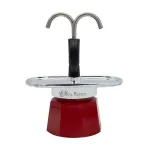 Bialetti Mini Express Magritte Moka pot Punane, H&otilde;bedane