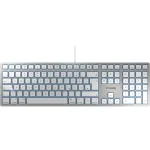 CHERRY KC 6000 &otilde;huke FOR MAC klaviatuur Office USB QWERTZ German Silver