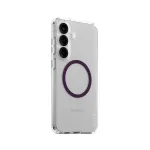 PanzerGlass CARE Urban Combat l&auml;bipaistev kaitse&uuml;mbris Plum Purple Qi Samsung Galaxy S25+