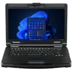 Panasonic Toughbook 55 MK3 FZ-55GZ00TB4 vastupidav s&uuml;learvuti Intel Core i5-1345U 16 GB RAM 512 GB SSD, 14" HD, Windows 11 Pro, saksa klaviatuur, must/hall