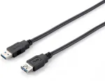 Equip USB 3.0 A-t&uuml;&uuml;pi pikenduskaabel, isane/emane, 2m, 2 m, USB A, USB A, USB 3.2 Gen 1 (3.1 Gen 1), isane/emane, must