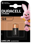Duracell 123106 majapidamispatarei &Uuml;hekordne patarei CR123A Liitium