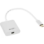 USB-ekraaniadapter InLine 64105S USB-C isane Mini DisplayPortile 4K 60Hz h&otilde;bedane