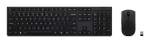 Klaviatuuri ja hiire komplekt Lenovo 4X31R64328 &mdash; t&auml;issuuruses (100%), RF traadita + Bluetooth, saksa paigutus, must