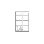 Avery Zweckform Avery - valge - 99,1 x 38,1 mm 1400 silti (100 lehte x 14)