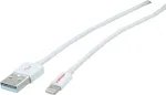 ROLINE - Lightning-kaabel - Lightning (M) USB-le (M) - 15 cm - Varjestatud - Valge - Vormitud - Apple iPad/iPhone/iPod (Lightning) jaoks (11.02.8326)
