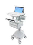 Multimeediak&auml;ru Ergotron StyleView alumiiniumhall valge