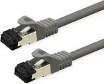 VALUE S/FTP PiMF paigalduskaabel Cat.8.1 LSOH keerutatud kaabel hall 1m - PIMF - SFTP