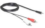 Audio kaabel 3.5mm/2 x RCA DeLOCK 84212