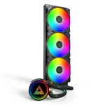 Montech LightFlow ARGB 360 protsessori k&otilde;ik-&uuml;hes vedelikjahutus 12 cm must 1 tk