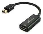 MediaRange MRCS236 Mini DisplayPort-HDMI muundur, 10 Gbps, 20 cm, must