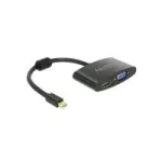 Videokaabli adapter DeLOCK 65553 Mini DisplayPort HDMI VGA 0,18 m