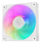 DeepCool FD12 ARGB R-FD12-WHAPN1-G arvutikorpuse ventilaator, 120 mm (120x120x25), valge