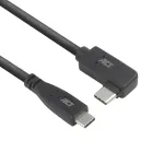 ACT USB 3.0 10Gbps 60W USB USB-C (sirge) USB USB-C (vasak/parem nurga all) kaabel, 3 meetrit