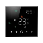 TUYA Programmable WiFi Thermostat, Black