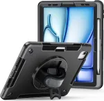 Aluskohvriga &uuml;mbris jt berlin Apple iPad Air 11-tollisele (2024/2025) vastupidava korpuse ja k&auml;epaelaga